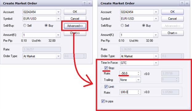 mb trading forex order types