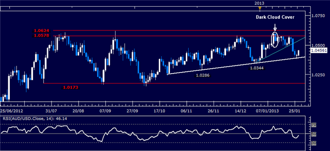 Forex Analysis: AUD/USD Classic Technical Report 01.29.2013